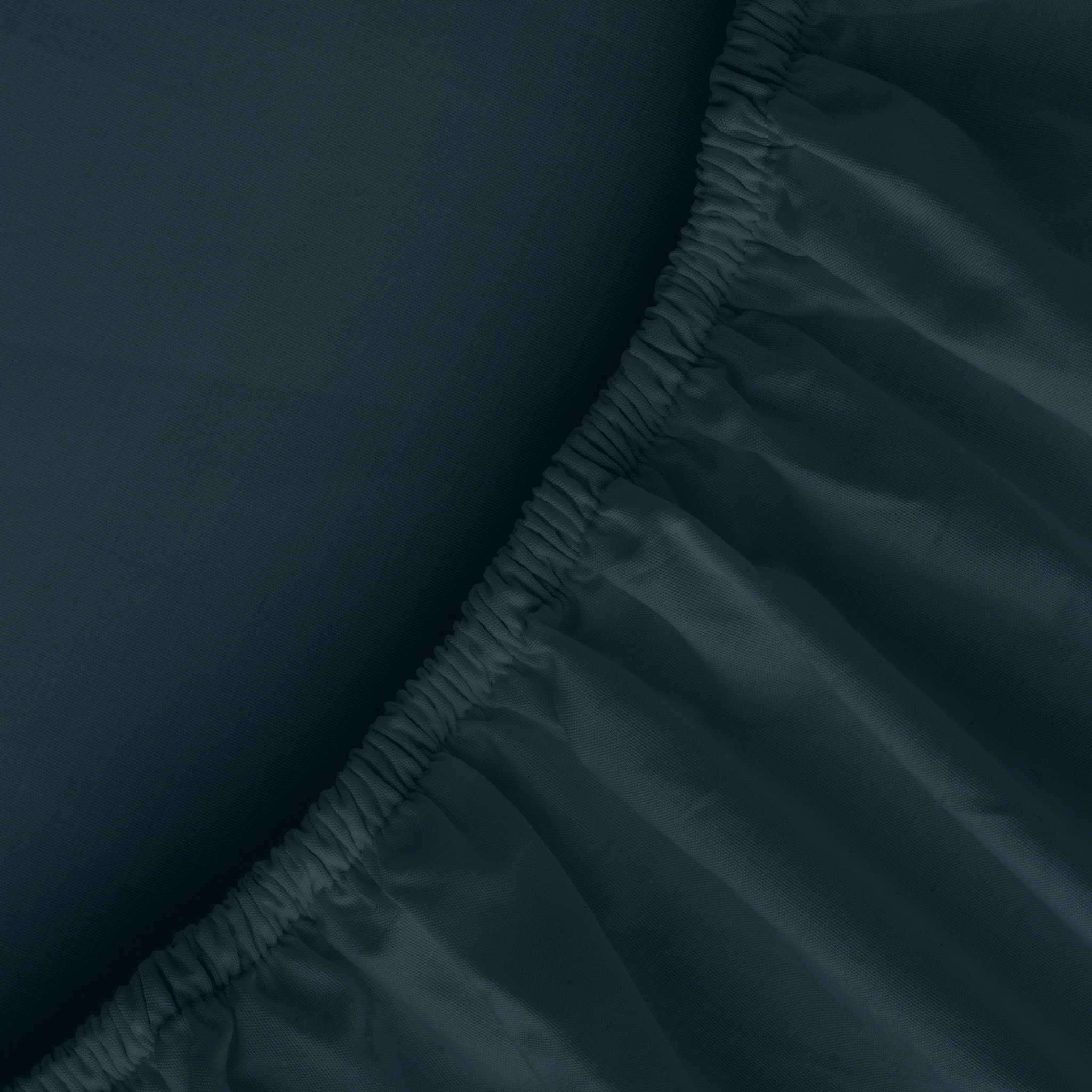 Drap de dessous uni marin