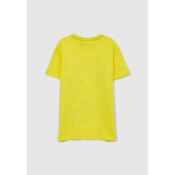 T-shirt oversize stampa Pikachu