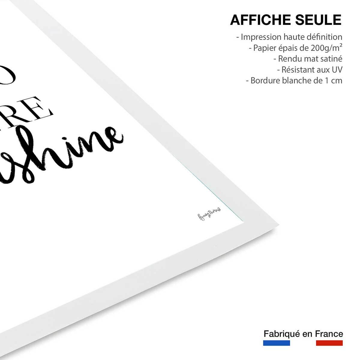 Poster hello there sunshine Affiche seule