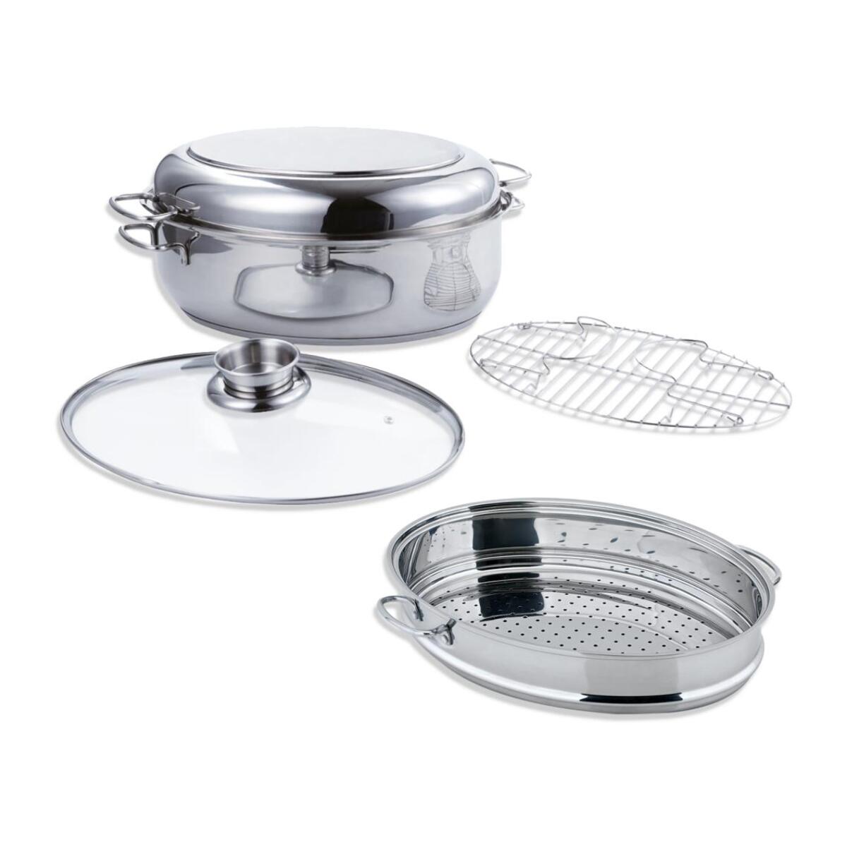 Braisière inox   - 5 pièces