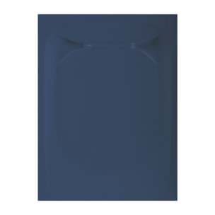 Receveur de douche KINEDO Kinediva extra-plat 90x90 Bleu marine