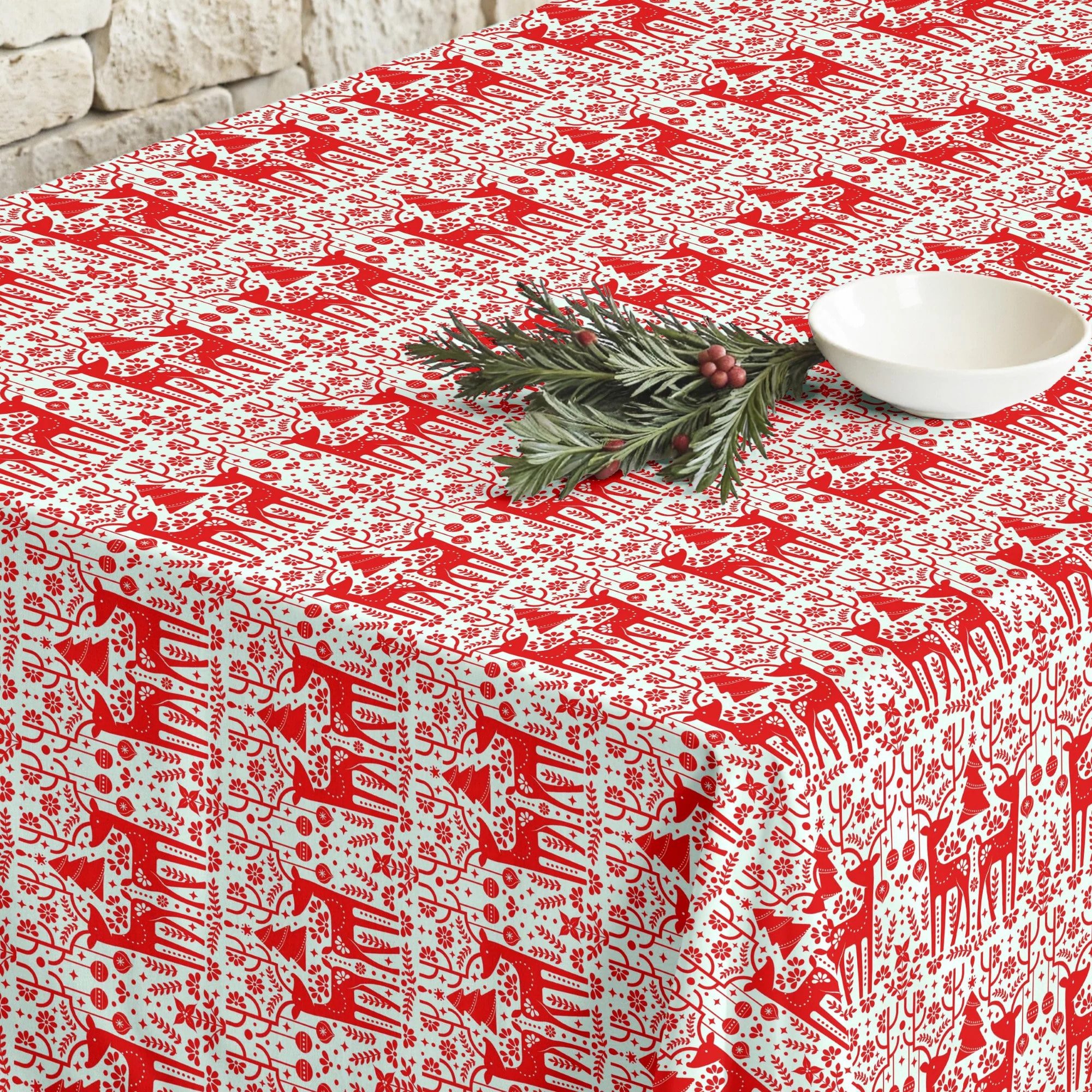 Nappe en résine Anti-tâches Merry Christmas 21