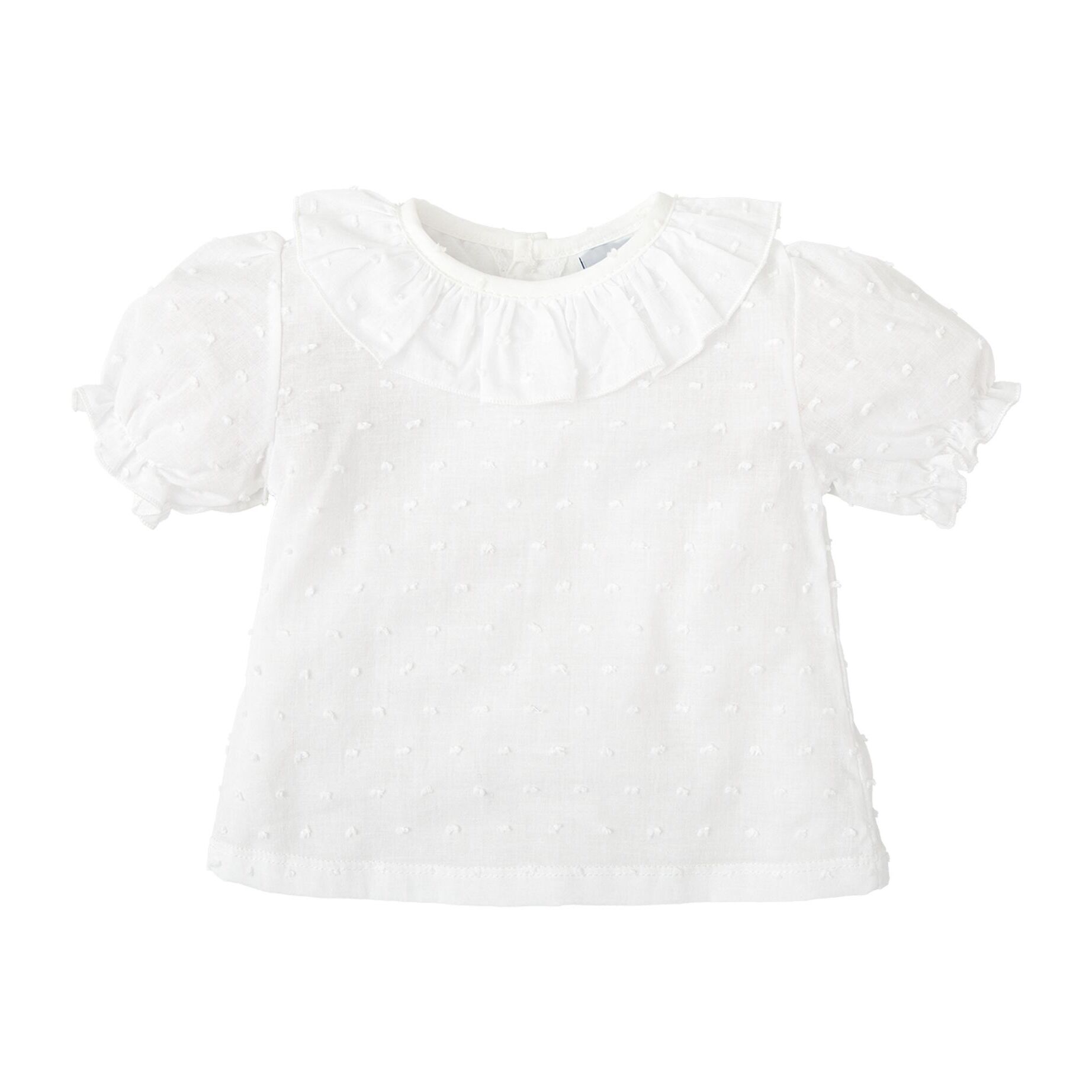 Camisa Plumetti C/Volante M/C