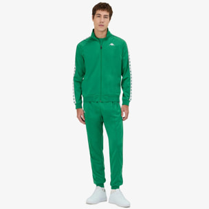 Kappa - Pantaloni Uomo Verde - 222 Banda Rastoria Slim