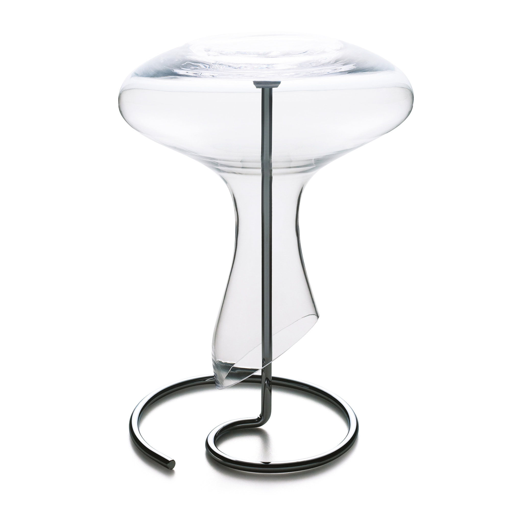 Decanter con Supporto Excelsa – Sommelier, Vetro Trasparente
