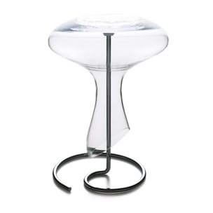 Decanter con Supporto Excelsa – Sommelier, Vetro Trasparente