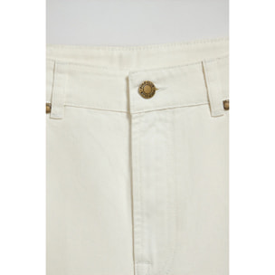 Vaqueros regular fit Boston blancos