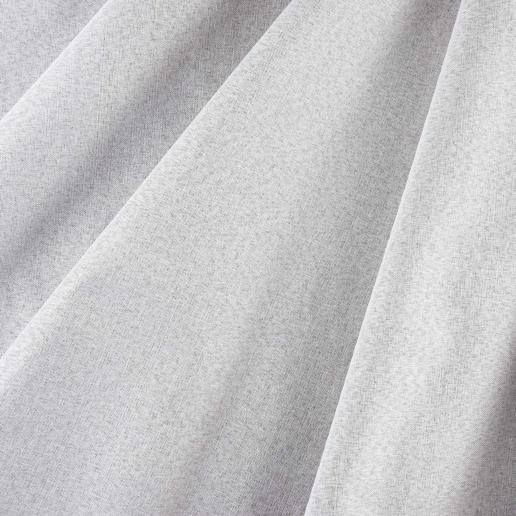 Rideau occultant chiné à oeillets - Blanc