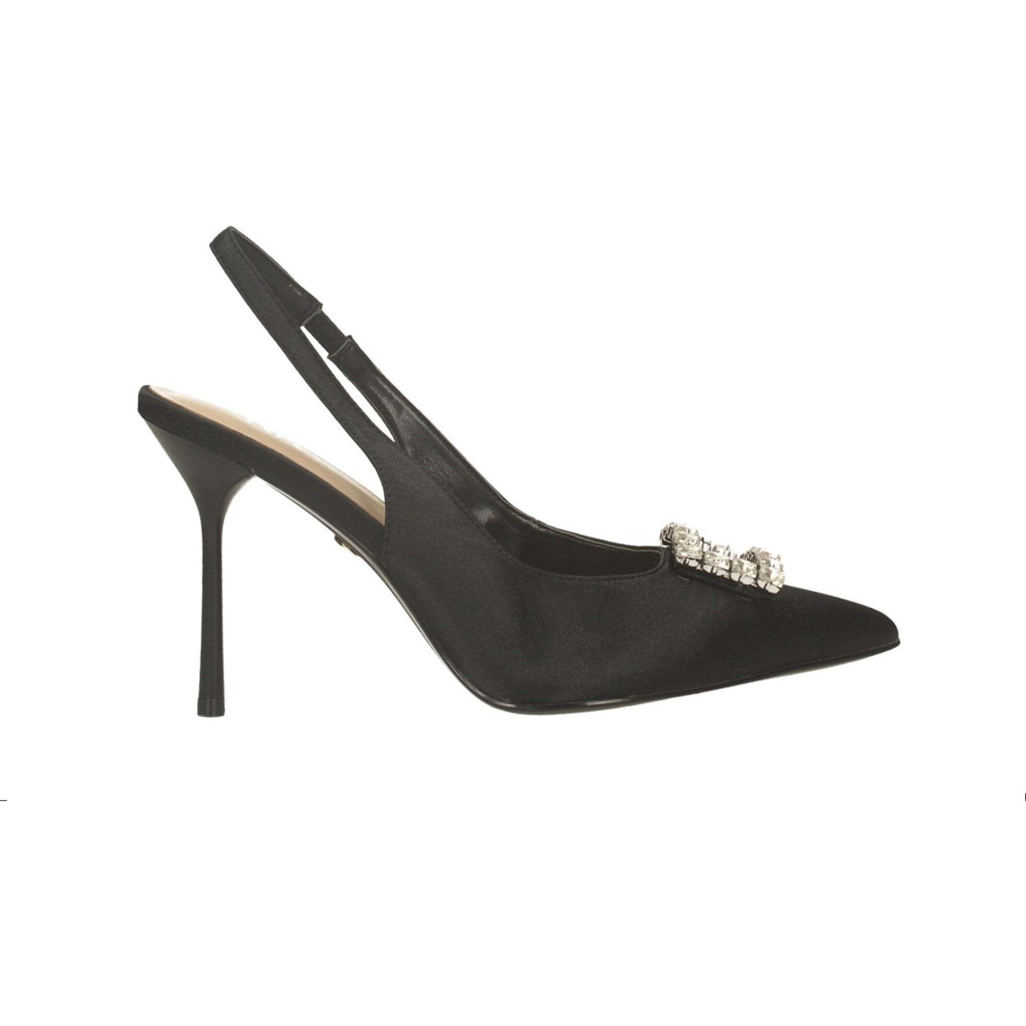 Décolleté sling back Donna Tata Italia Nero