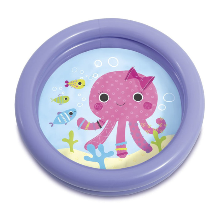 Intex Piscina Baby con Stampa Animaletti, Colori Assortiti, 1 pezzo, 61x15 cm