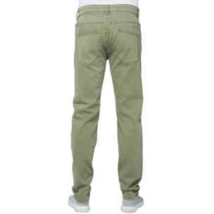 Pantalone Hot Buttered 5 tasche Mandalika verde