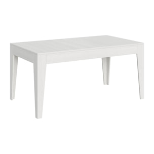 Mesa extensible 90x160/220 cm Cico Fresno Blanco