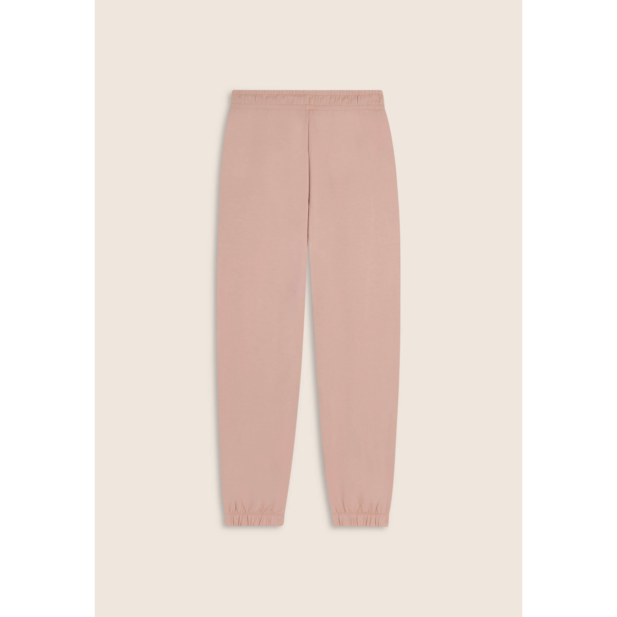 Pantaloni in French Terry modal con elastico sul fondo