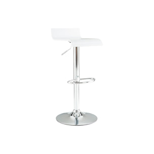 Tabouret de bar design blanc SURF V2