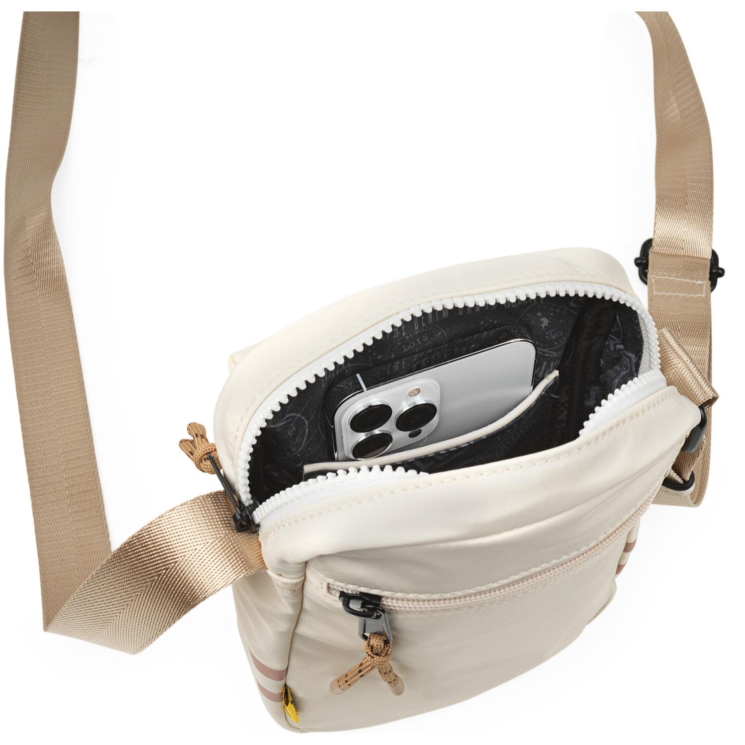 Bandolera Hombre Sintetica Lois Howson Beige