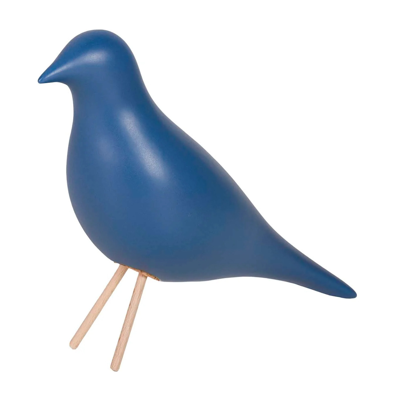 Pajaro Ceramica Azul 24x10x20 Cm