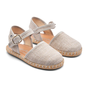 Alpargatas de Niños de Algodón en Plata