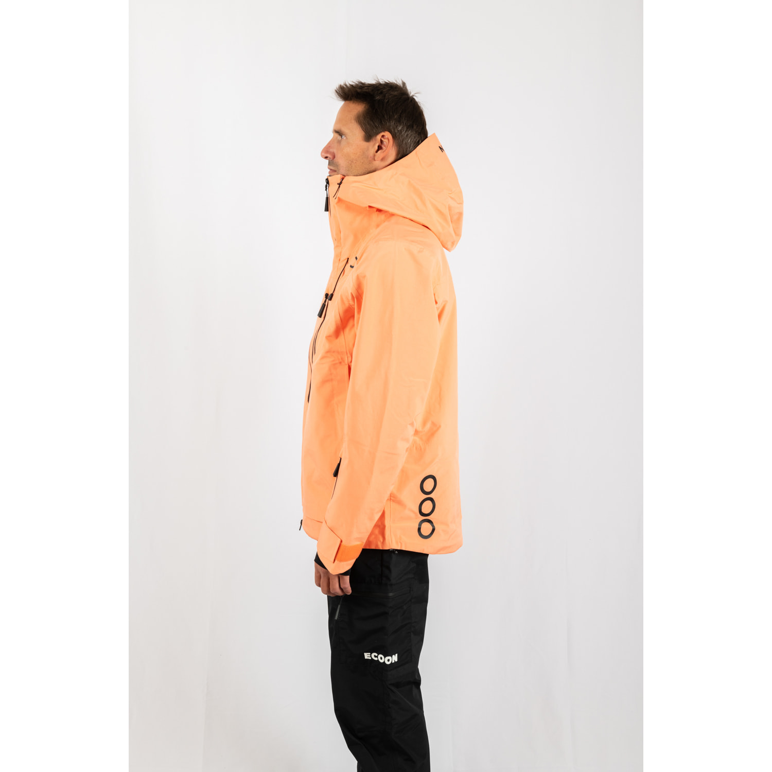 Chaqueta ECOExplorer Jacket Men marca ECOON - Naranja