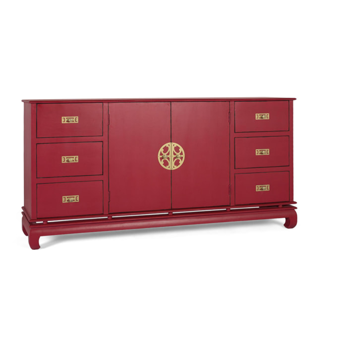 Buffet en bois de manguier 180 cm style oriental