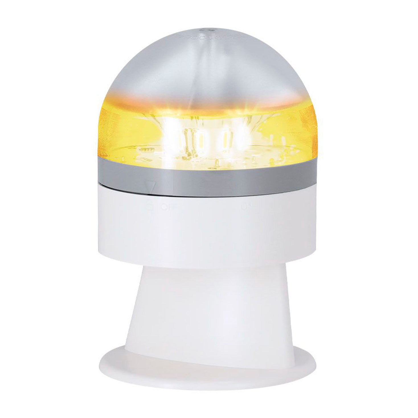 Luz de emergencia V16 geolocalizada Busby. Fijación magnética, visibilidad a 1km, con SIM gratuita y pila incluida.