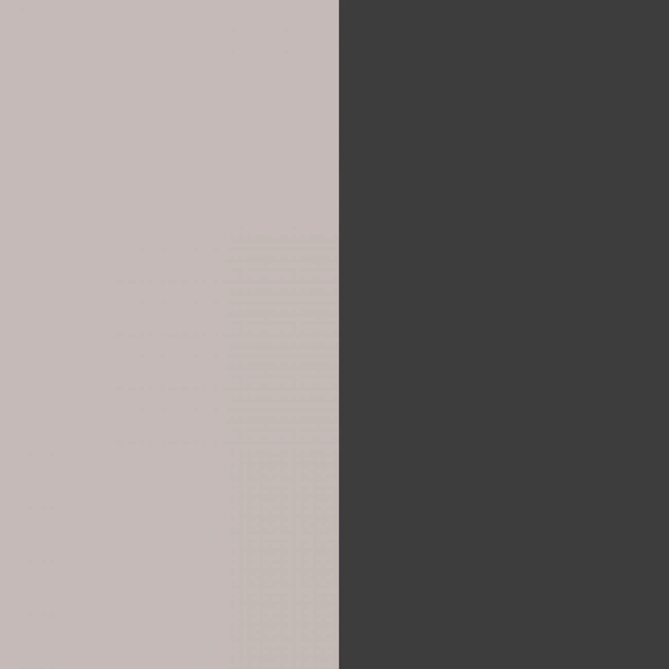 Mesita de noche Oksa Beige - Negro
