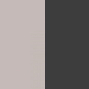 Mesita de noche Oksa Beige - Negro