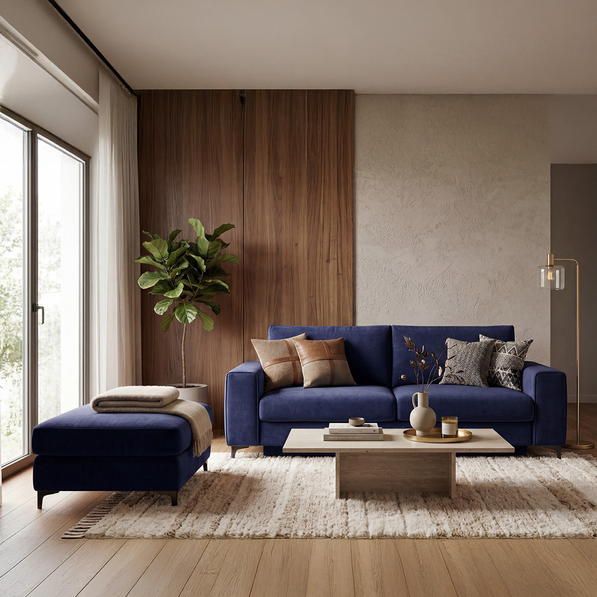Pouf Fiesole Velours