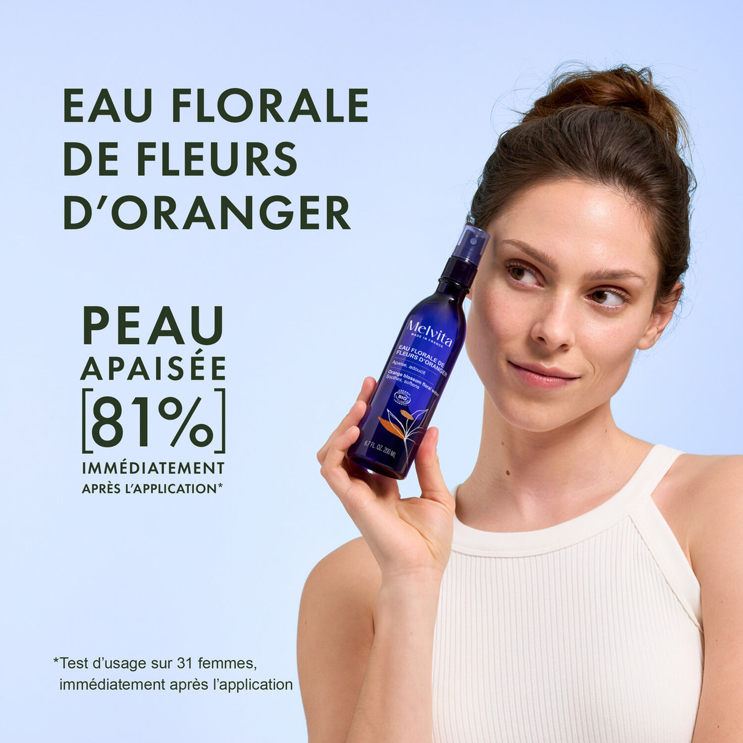 Eau Florale Fleur d'Oranger - Adoucissante Spray 200 ml