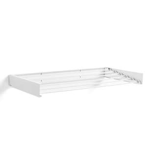 Étendoir mural pliable extensible rétractable Dryva 100 InnovaGoods