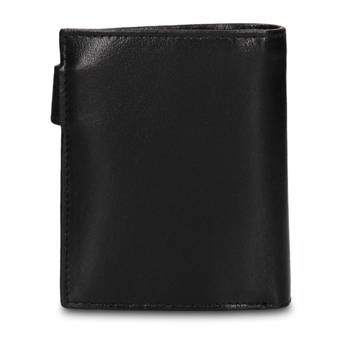 Portafoglio uomo in vera pelle - Modello Erevan Prime - Casual - 8.5 x 11.0 x 2.0 cm