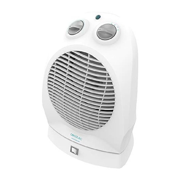 Cecotec Chauffage soufflant ReadyWarm 9890 Rotate Force, 2400 W avec 2 niveaux d