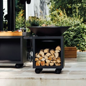Brasero OFYR Classic Storage Black 100 Pro OC4B100
