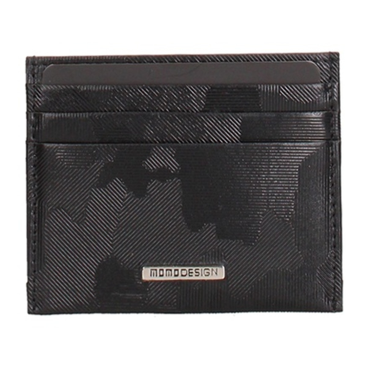Porta carte uomo in vera pelle - Modello Rexon Plus - Casual - 7.8 x 9.7 x 0.3 cm