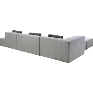 Canapé d'angle Infinity XL gris Kare Design