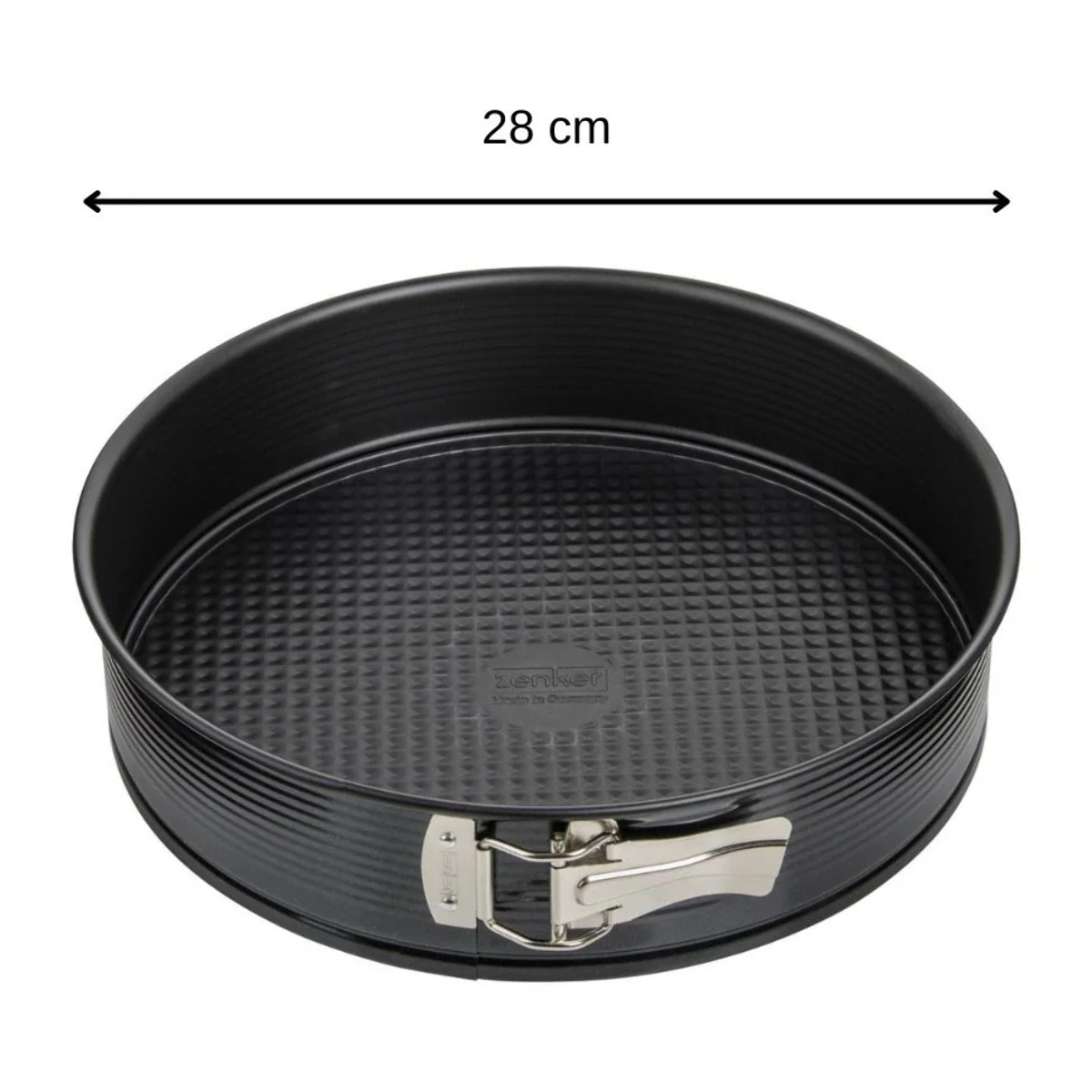 Moule à manqué à charnière 28 cm Zenker Black Metallic