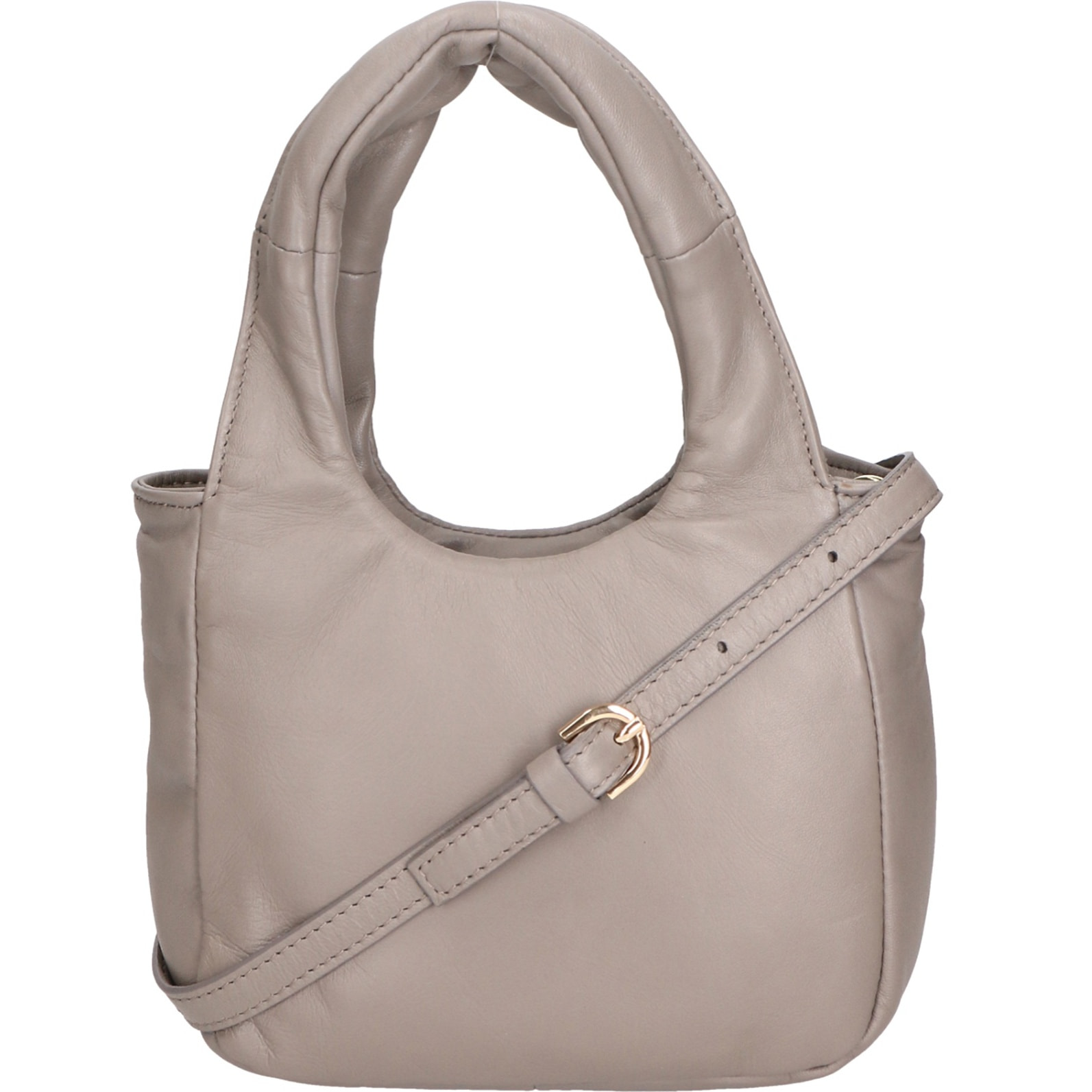 Borsa a mano da donna - Modello Virna - Vera Pelle - 17.0 x 24.0 x 8.0 cm