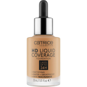 Hd Liquid Coverage Foundation - Fond de Teint Liquide Haute Couvrance 30ml