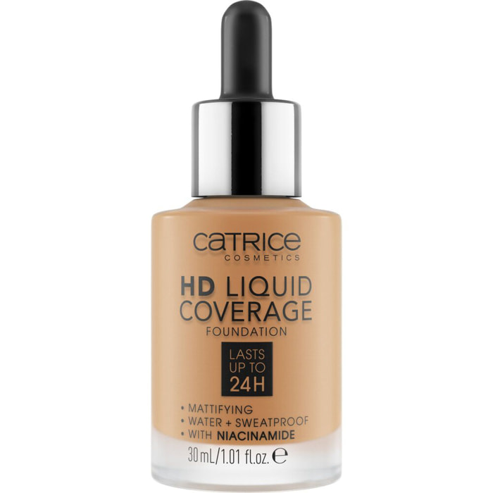 Hd Liquid Coverage Foundation - Fond de Teint Liquide Haute Couvrance 30ml