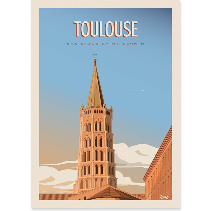 Affiche - Toulouse - TuroMemoriesStudio