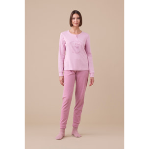 Pigiama donna invernale in caldo cotone articolo dog. Noidinotte