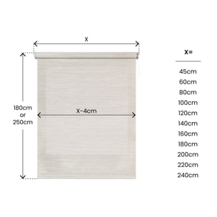 Store motorisé SCREEN PRO Solaire Texturé Gris