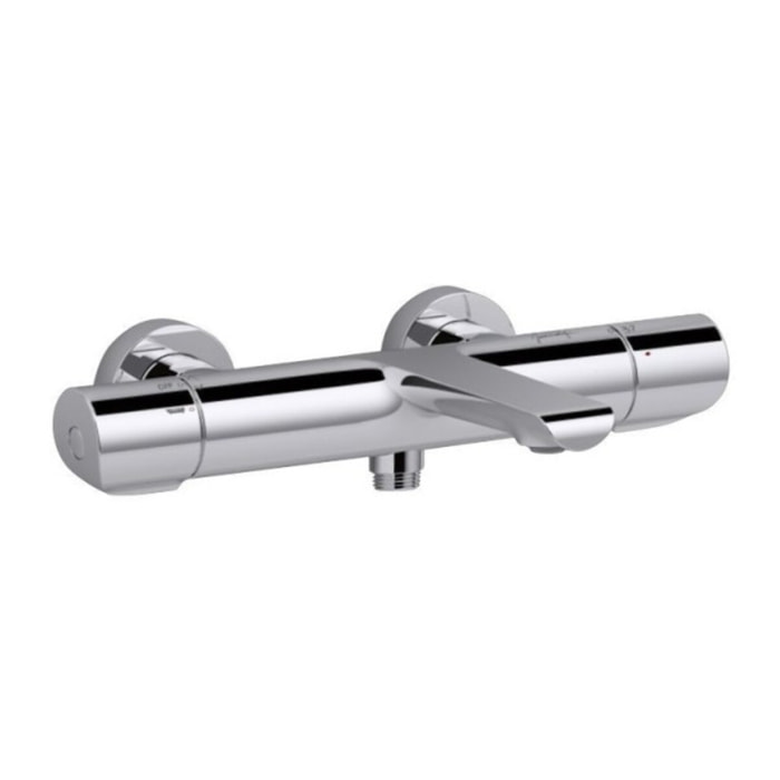 - Mitigeur thermostatique bain-douche mural