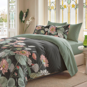 Housse de couette ninfa noir