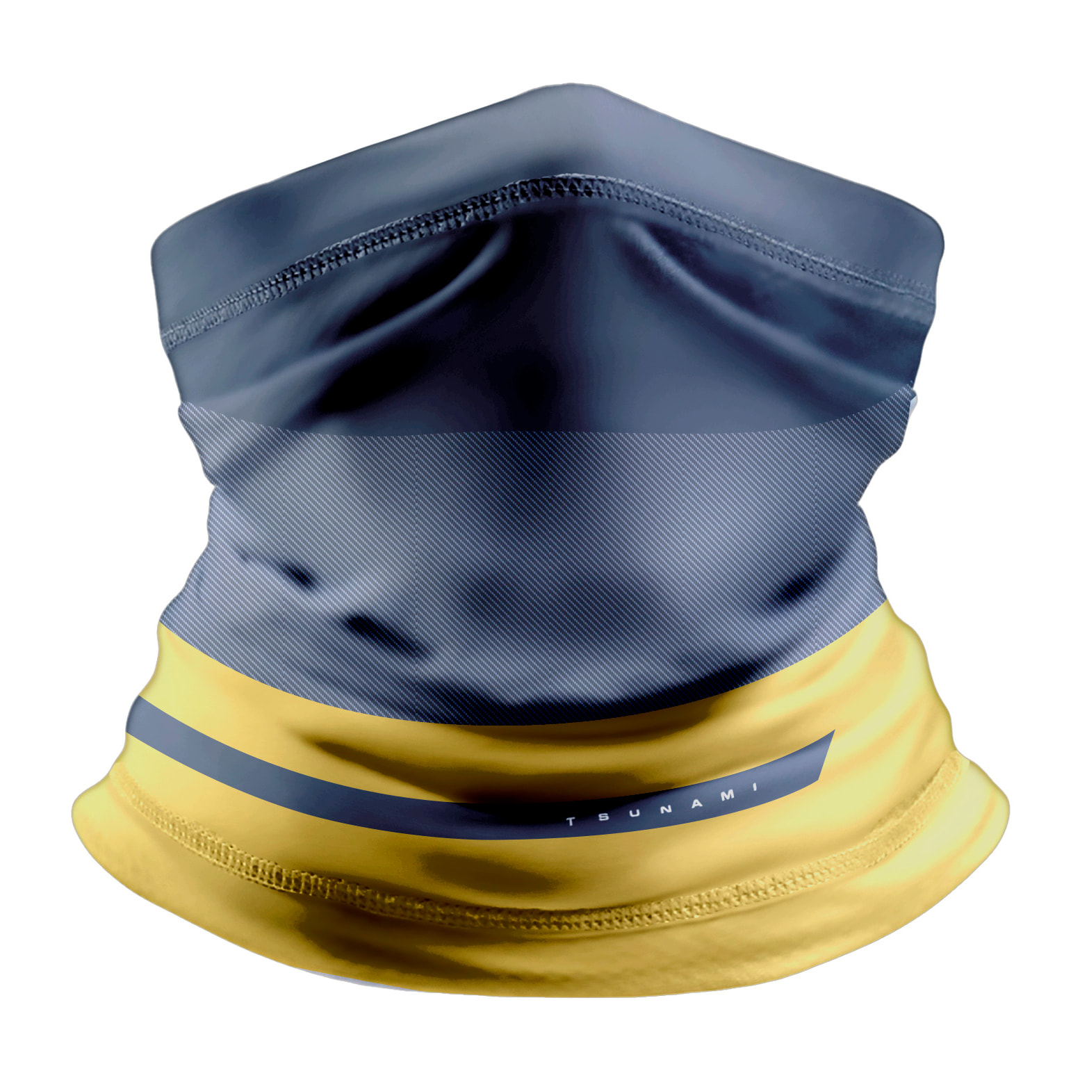 CUELLO BIKE MOSTAZA-GRIS
