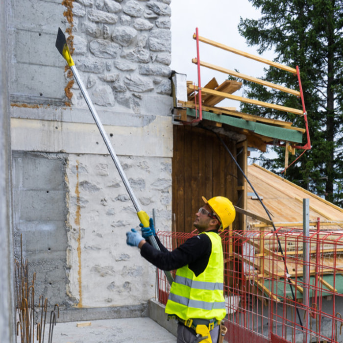 Grattoir 30cm télescopique (2 à 3,50m) Nanovib SR309N LEBORGNE - 142309