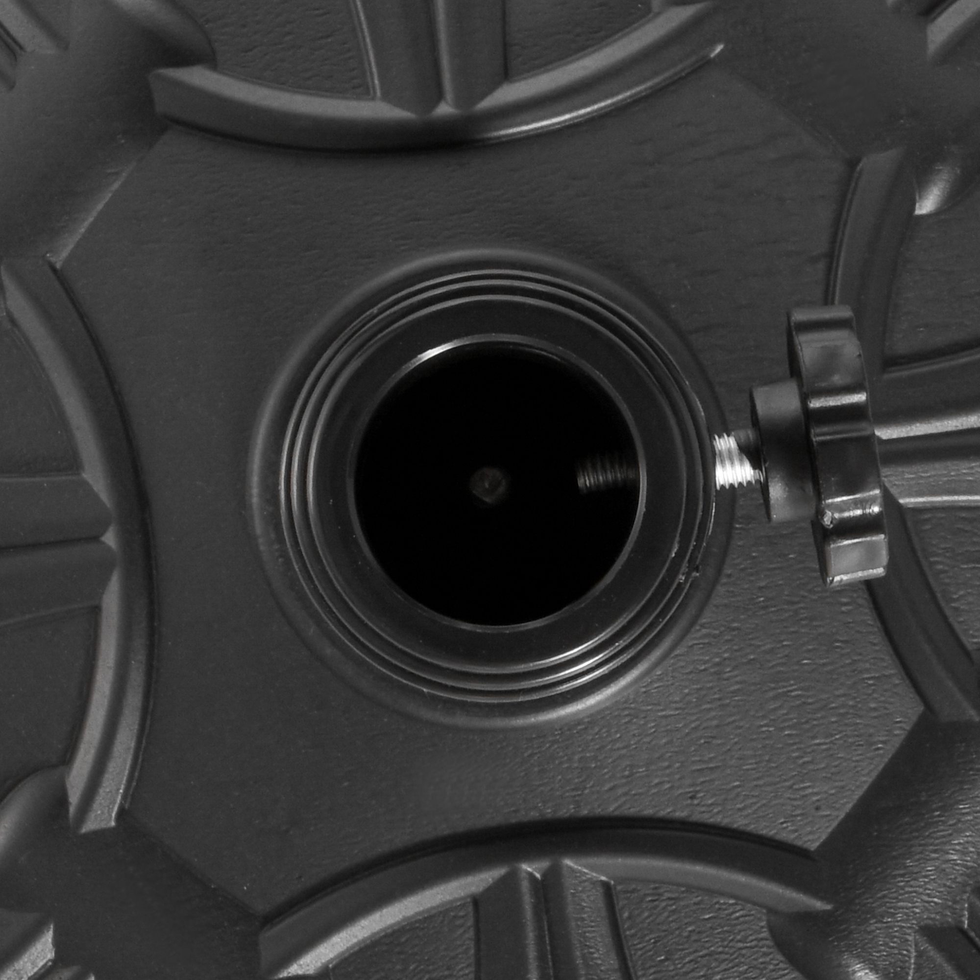 Soporte De Sombrilla Redondo Universal 48x34cm Negro