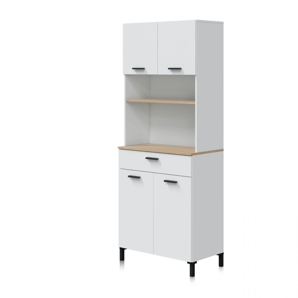 Alacena Nitza Blanco Artik (Blanco Mate) - Natur