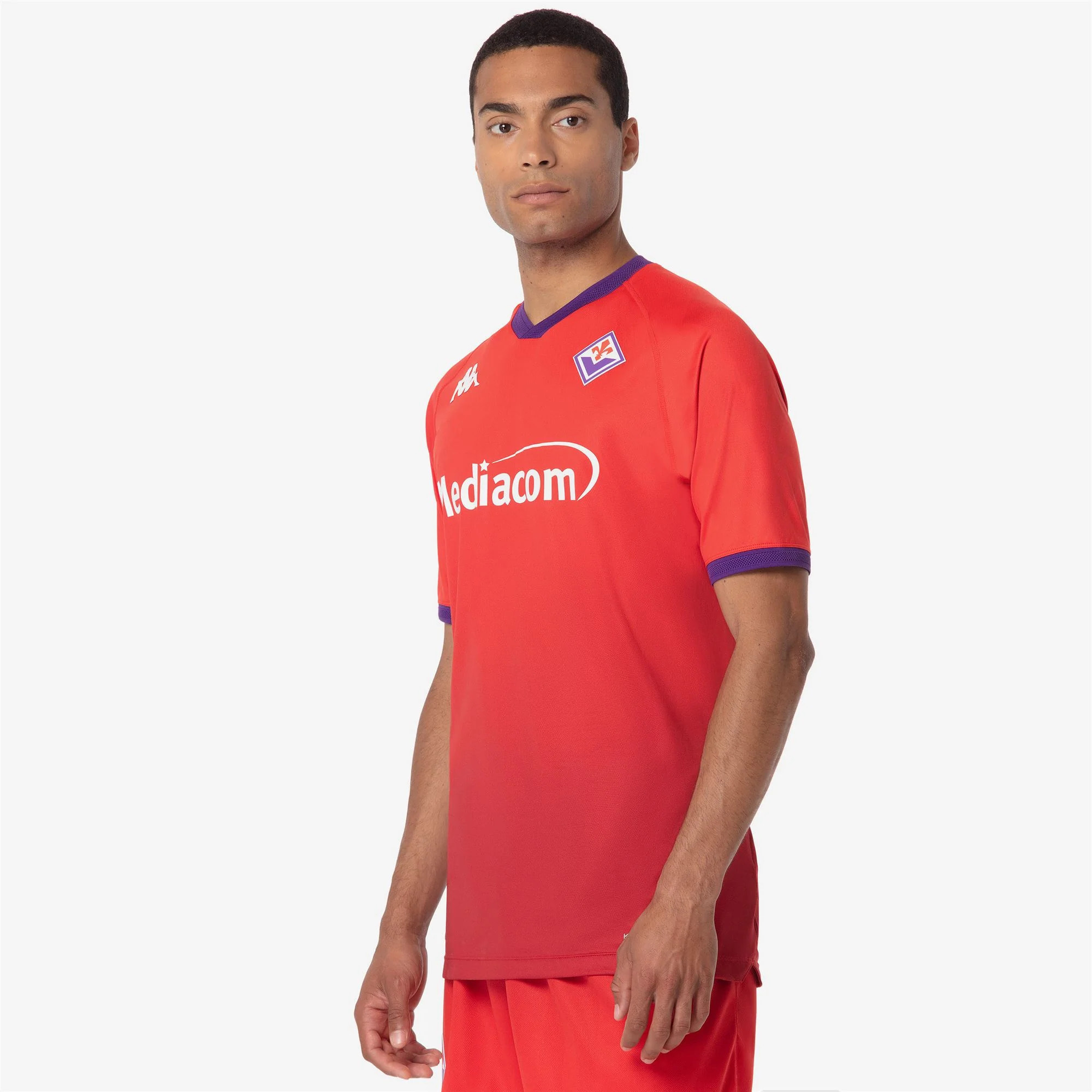 Kappa - Maglie gioco Uomo Rosso - Kombat Pro 2025 Fiorentina