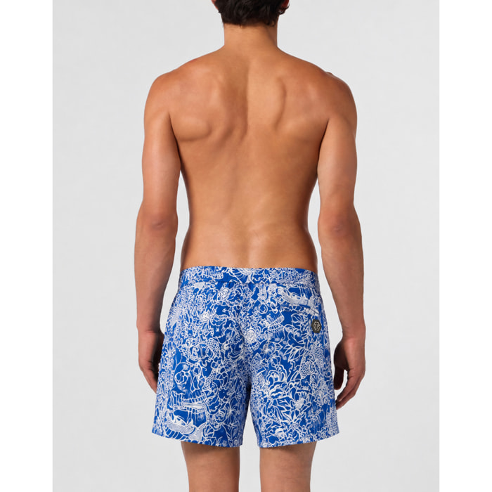 PHILIPP PLEIN Pantalones cortos SKULL