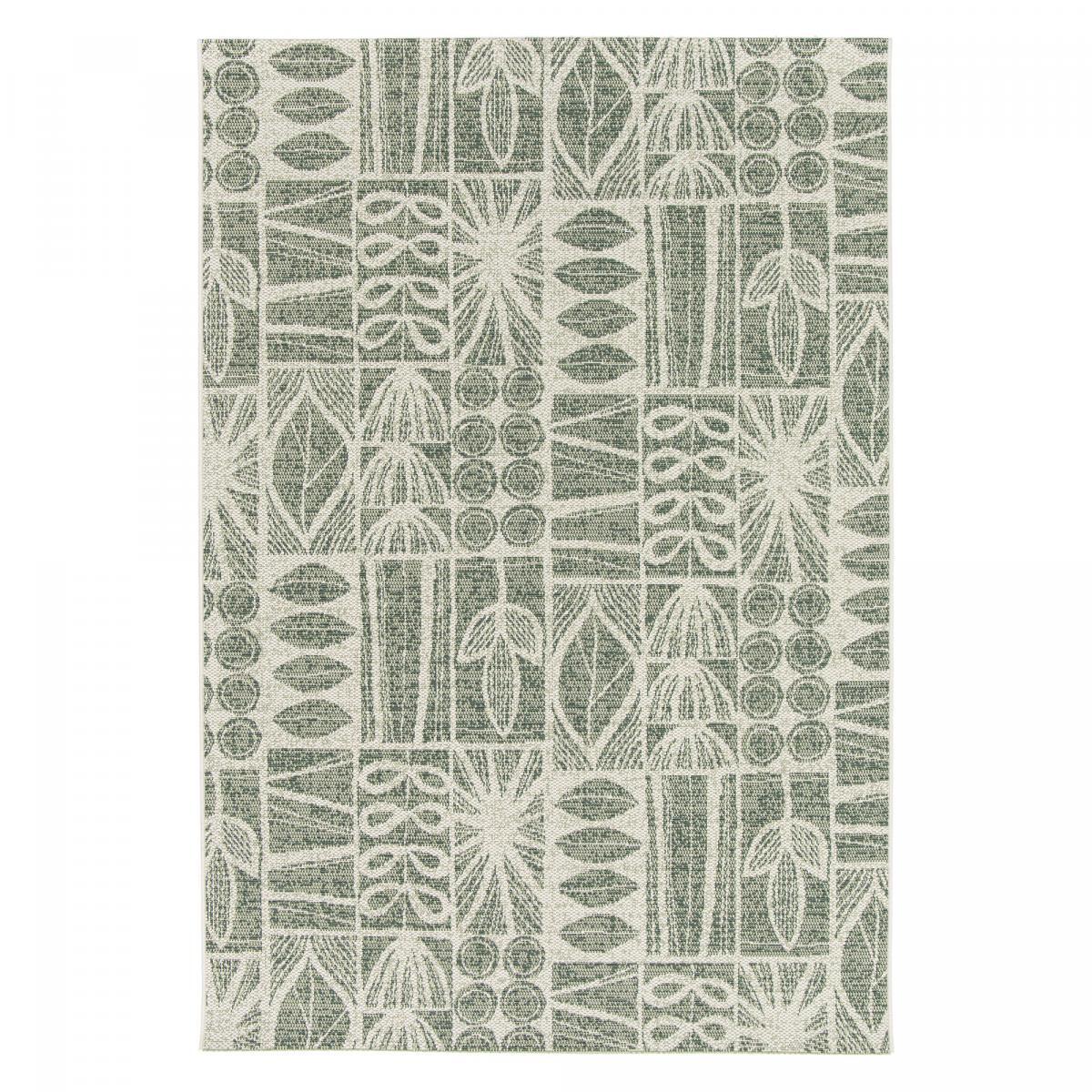 Tapis extérieur tissé kilim rectangle BOPO
